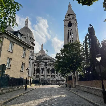 Hsh Bachelet-montmartre Sacre-coeur Cosy 1br-4p Appartement *